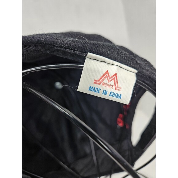 Vintage 1996 FLED Promo Snapback Hat Black Cap GOTTA FLED Mohr's Red Embroidered - Picture 5 of 6